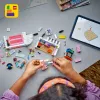 Zestaw LEGO Friends Salon fryzjerski i sklep dekoracyjny 42662 — minilaleczki, scena salonu, akcesoria