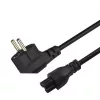 Kabel zasilający Savio Strom IEC 60320 C5 CEE 7/7 3 m czarny złącze C5 wtyczka typu C