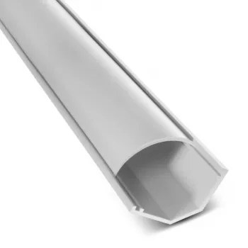 Elastyczna osłona kablowa MACLEAN MCTV-575 na podłogę, biała, 1,5 m, szerokość 43 mm, wysokość 2,3–3,2 cm