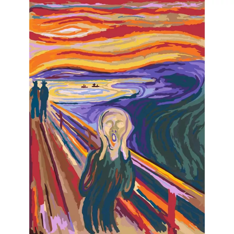 CreArt ART Collection - Munch: Der Schrei, Malowanie