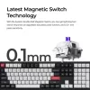 Klawiatura mechaniczna Keychron Q6H-M1 Wireless RGB Carbon Czarny
