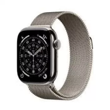 Smartwatch Apple Watch S11 Cell 42mm z eleganckim paskiem, Naturalny — Apple