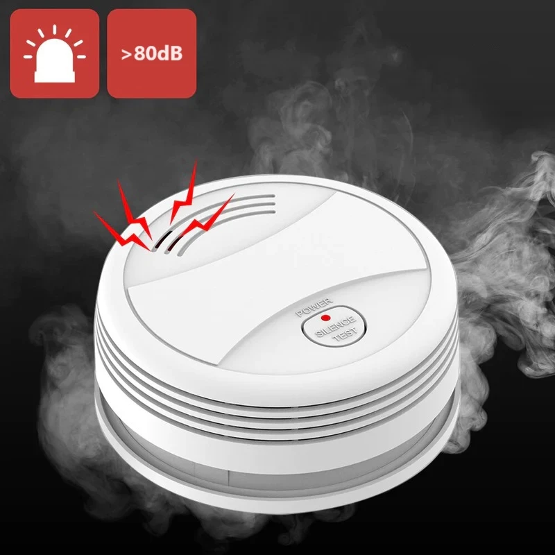 Czujnik dymu Spring 0 WiFi fotoelektryczny biały