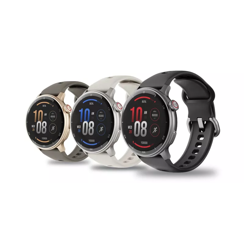 Smartwatch Stelio Activ GPS 46mm Srebrny STSWA101SR, GPS, koperta 46 mm