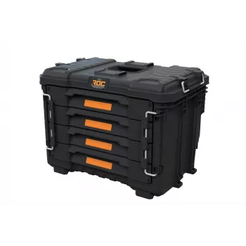 Skrzynka narzędziowa KETER DIY ROC Pro Gear 4 Drawers Unit XL z 4 szufladami, technopolimer, 25 L
