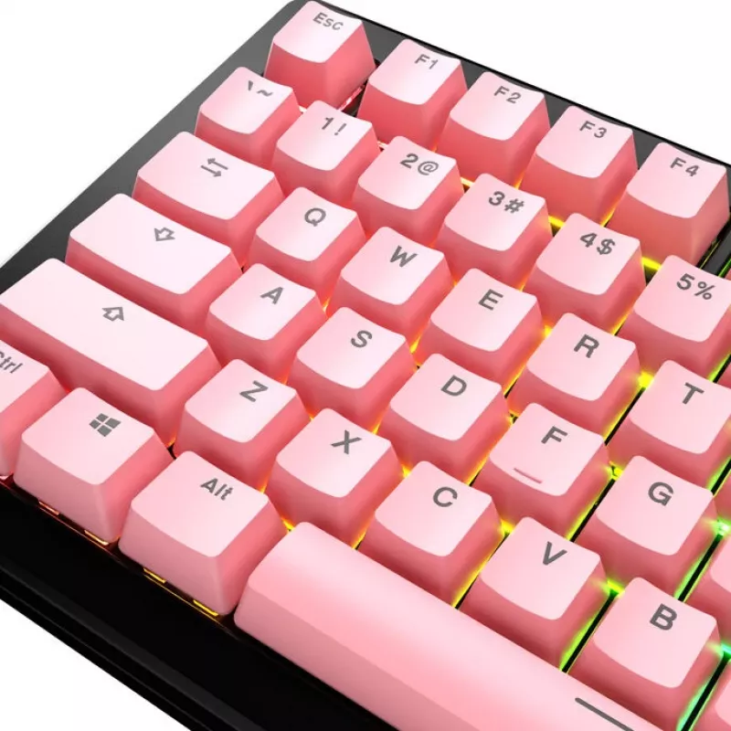 Zestaw klawiszy do klawiatury mechanicznej GLORIOUS GPBT Basics ANSI PBT Potion P — układ ANSI, materiał PBT