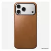 Etui na telefon Nomad Modern Leather Case Cover dla iPhone 17 Pro Max, 17,5 cm (6,9 cala), Tan, skóra + PC/TPU