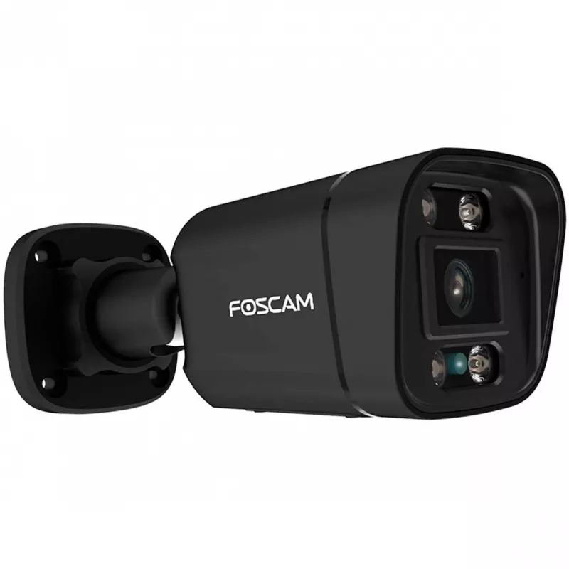 Zestaw kamer bezpieczeństwa Foscam FN9108E-B4-2T — 4 kamery z rejestratorem, czarny