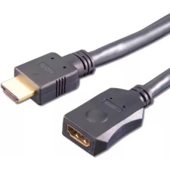 Kabel HDMI e+p HDMV 402 2m Typ A Wtyk do Gniazda Czarny