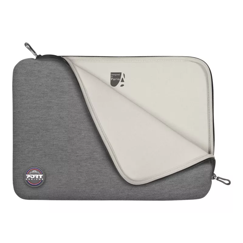 Etui sleeva Port Designs Torino II do laptopów 39,6 cm (15,6 cala), bawełna/neopren, 0,224 kg, szary