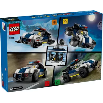 LEGO CITY 60457 Garaż policyjnego samochodu tuningowanego