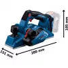 Strug elektryczny Bosch GHO 18V-26 18,0 V (tylko narzędzie, bez akumulatora)