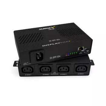 SurgeX DisplayPak IP Controlled SX-DPP-104I – rackowy ochronnik przepięciowy z monitoringiem IP