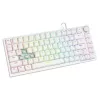 Klawiatura gamingowa Savio ASTRAL WHITE JADE USB QWERTY US International