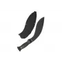 Maczeta Mil-Tec kukri 15534000 — ostrze ze stali nierdzewnej 255 mm, długość całkowita 375 mm, rękojeść z ABS, z pokrowcem