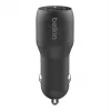 Ładowarka samochodowa Dual USB-A 12W x2 Czarna