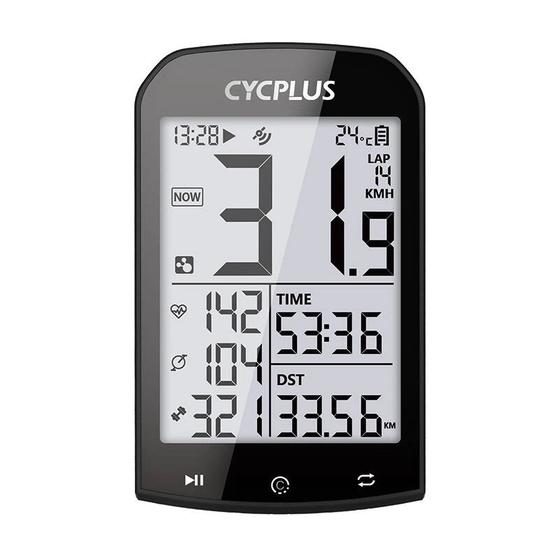 Komputer rowerowy GPS Cycplus M1, ekran 2,9 cala, Bluetooth