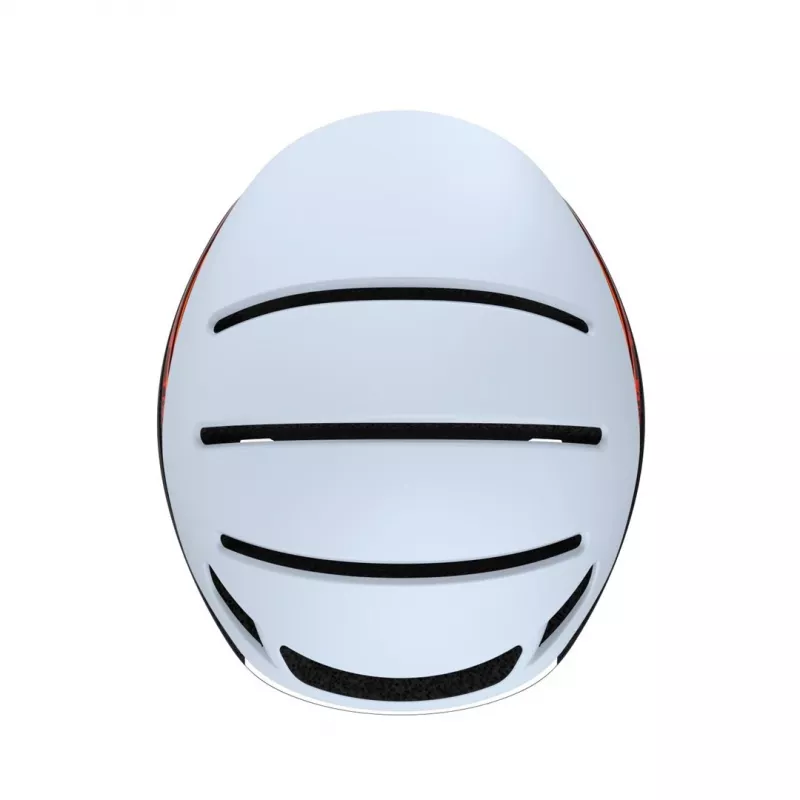 Kask otwarty Livall EVO21 biały Hybrydowa konstrukcja skorupy