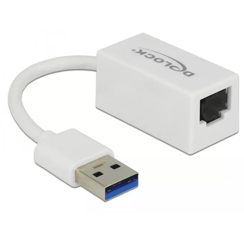 Stacja dokująca DeLOCK 65905 USB Typ-A Biała