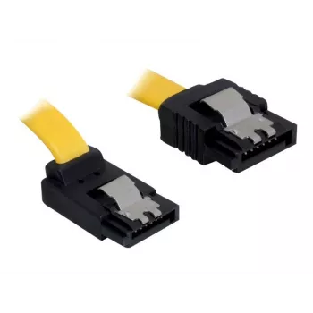 Kabel SATA DeLOCK 82472 0.3m Żółty