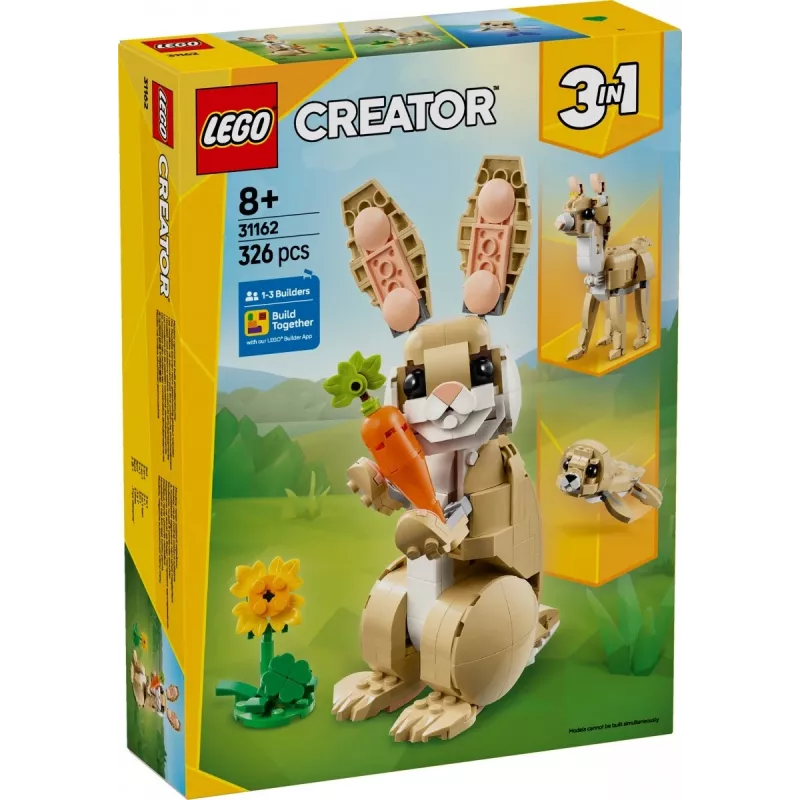 LEGO CREATOR 3 W 1 31162 Słodki Króliczek