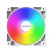 Montech GF120 V2 ARGB moduł wentylatora do obudowy komputera 12 cm biały 3 szt.