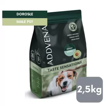 ADDVENA Taste Sensations Adult Small Turkey - sucha karma dla psa - 2,5kg