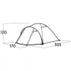 Namiot kopułowy/igloo Easy Camp Setesdal 3 zielony