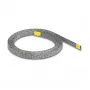 Osłona na kable DeLOCK 20937 szara miedziano-poliestrowa 1 cm 2000 mm