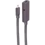 shiverpeaks BS13-49055 Kabel USB 5 m USB 3.2 Gen 1 (3.1 Gen 1) USB C Czarny (BS13-49055)