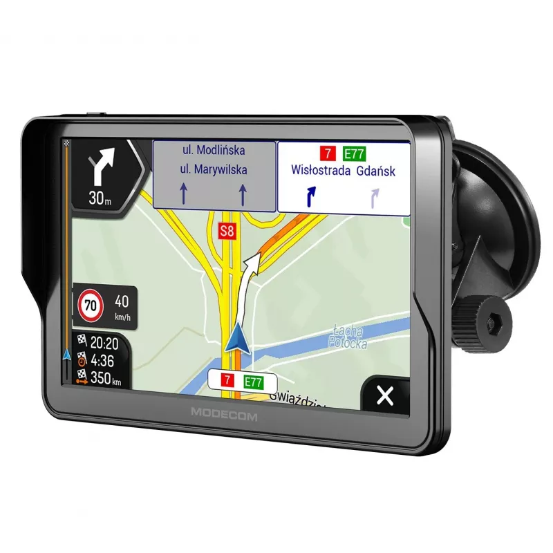 Modecom FreeWAY CX 7.3 nawigacja samochodowa z iGO Navigation Truck Europe, roczna aktualizacja