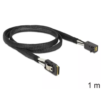 Kabel SAS DeLOCK 83389 1m Czarny