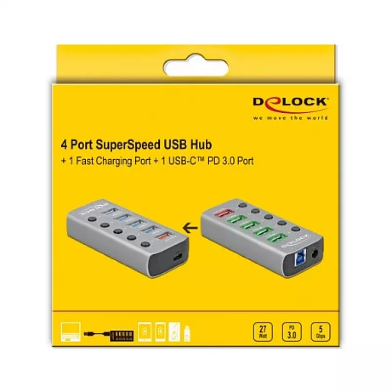 USB Hub DeLOCK 63263