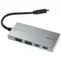 Adapter USB 3.1-C SILVERSTONE SST-EP09C — łączność USB-C na USB-A, srebrne wykończenie