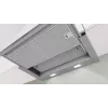 Okap Bosch Serie 2 DFM064W55 półwbudowany (wysuwany) Metaliczny, Srebrny 394 m³/h