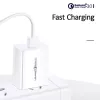 Ładowarka usams T22 18W QC 3.0 z kablem USB-C — szybka ładowarka 18W, Quick Charge 3.0