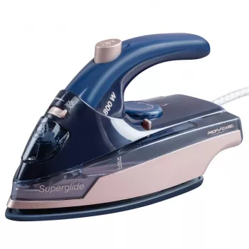 Podróżne żelazko parowe Profi-Care PC-DB 3125 — ceramiczna stopa, 800 W, zbiornik 0,04 L, niebieski/różowy