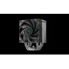 Chłodzenie powietrzne DeepCool AK500S Digital SE — wentylator 120 mm, obsługa gniazd LGA1700/AM5/AM4 oraz Intel LGA115x/1200, czarne
