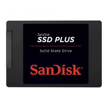 2,5 500GB SANDISK SSD Plus SATA Prędkość odczytu do 545MB/s SATA III 6GB/s