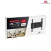 Uchwyt ścienny do telewizora MACLEAN MC-777 dla telewizorów 13–42 cale, do 35 kg, VESA 75x75–200x200, metal, czarny