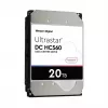 WD Ultrastar DC HC560 - Festplatte - 20TB - intern - 3.5 (8,9 cm) - SAS 12Gb/s - 7200 U/min - Puffer: 512MB (0F38652)