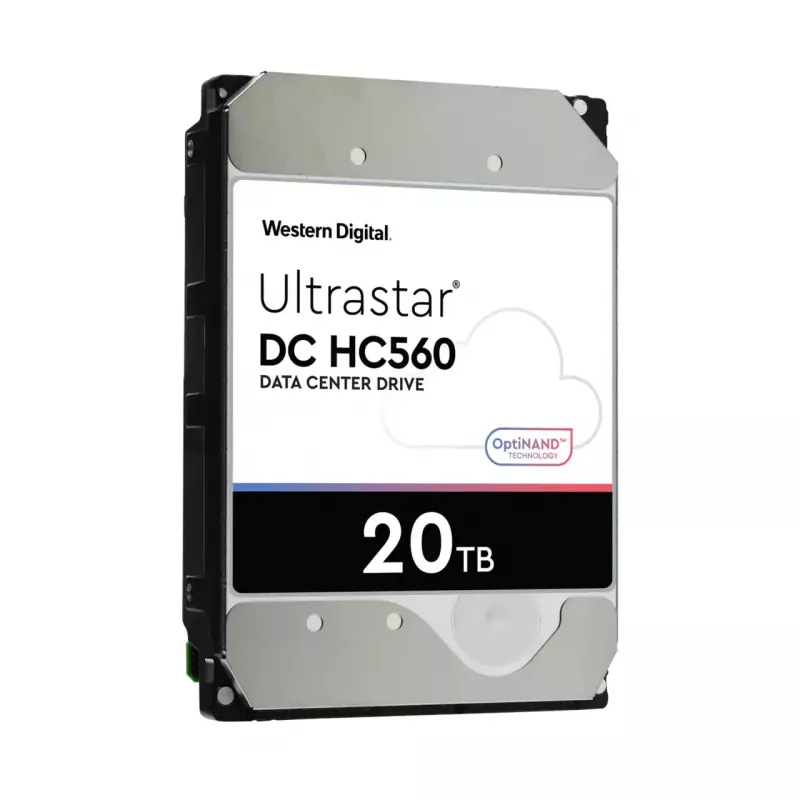 WD Ultrastar DC HC560 - Festplatte - 20TB - intern - 3.5 (8,9 cm) - SAS 12Gb/s - 7200 U/min - Puffer: 512MB (0F38652)