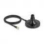 Antena magnetyczna podstawa DELOCK ULA100 — 1 x gniazdo N do 1 x wtyk SMA, kabel 1,5 m, zewnętrzna, czarna