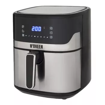 Frytkownica gorącym powietrzem NOVEEN AF550 — pojemność 6,5 l, 1600 W, do 200°C, 8 programów