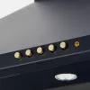 Okap kuchenny ścienny AKPO WK-4 Classic GOLD 60 Czarny, 600×500 mm, silnik 106 W, 3 prędkości, oświetlenie halogenowe