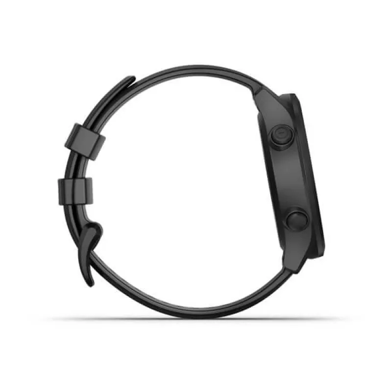 Zegarek golfowy GPS GARMIN Approach S12 Czarny, koperta 43 mm, pasek silikonowy, 30 h pracy na baterii GPS