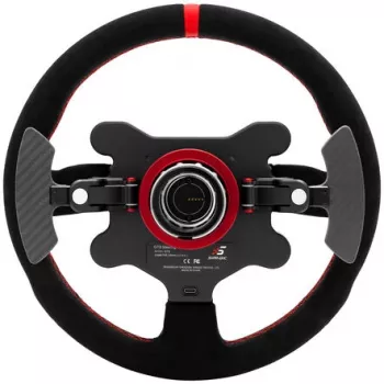Kierownica Simagic GTS Alcantara S202 — pokryta Alcantarą kierownica do wyścigów symulacyjnych, model S202