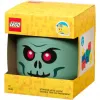LEGO Storage Head Skeleton , Pudełko do przechowywania czarny/czerwony, duży