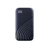WD My Passport SSD WDBAGF0010BBL - SSD - verschlüsselt - 1 TB - extern (tragbar) - USB 3.2 Gen 2 (USB-C Steckverbinder) - 256-Bit-AES - Mitternachtsbl