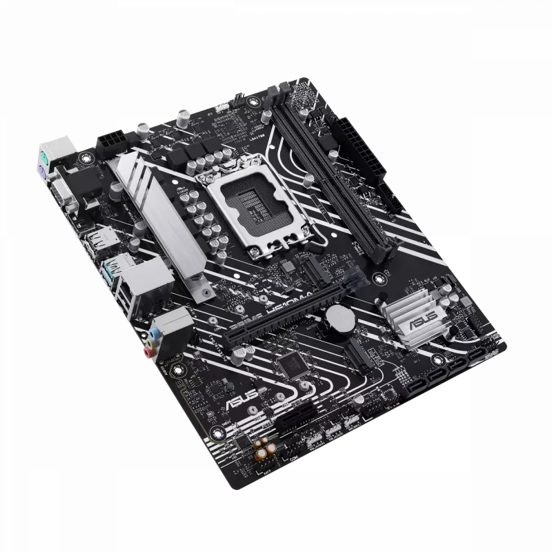 ASUS PRIME H610M-A R2.0 | Rodzina procesorów Intel | Gniazdo procesora LGA1700 | Obsługiwane interfejsy dysków twardych M.2, SATA | Liczba złączy SATA 4